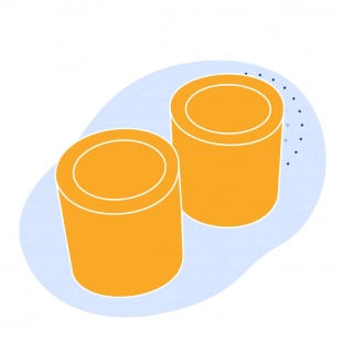 Капролоновая втулка 320х1030 мм кремовая PA 6