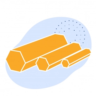 Стальной шестигранник горячекатаный 25.5 мм 20 ГОСТ 2879-2006