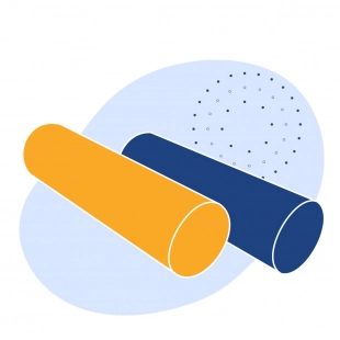 Текстолит стержневой 8x450 мм ГОСТ 5385-74