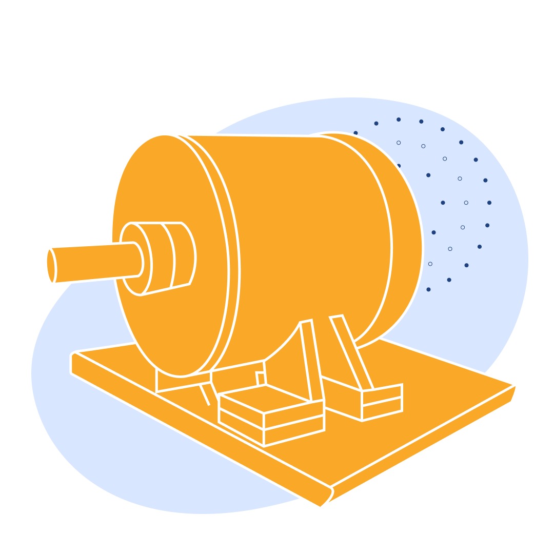 Двигатель буровой установки BS402 300 кВт 400 В