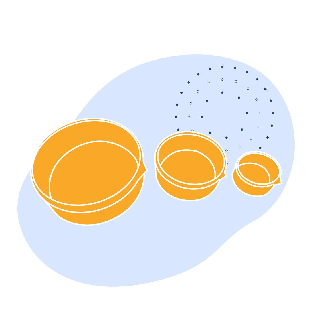 Чашка фторопластовая 80 мл 76 мм