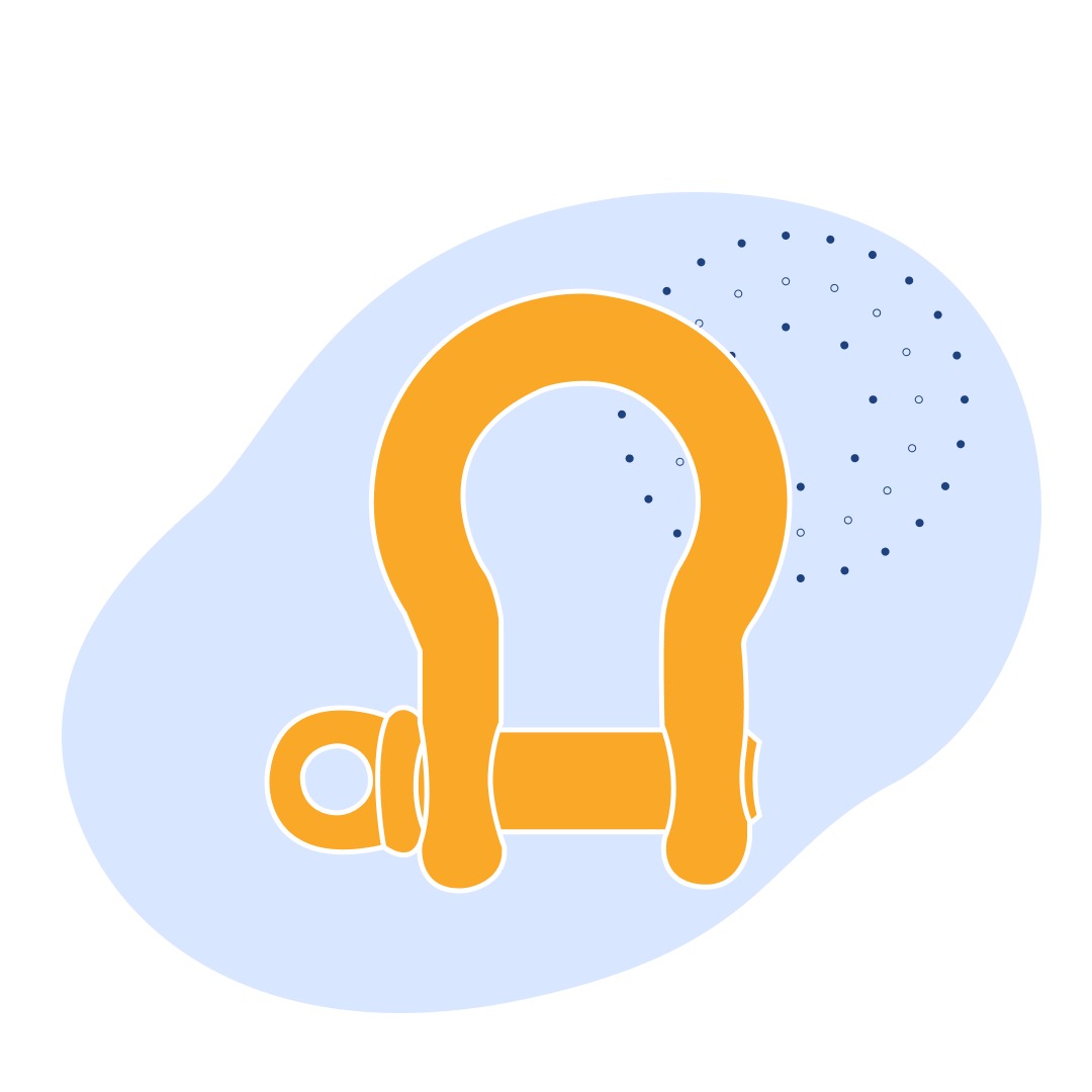 Скоба такелажная 3 Кн