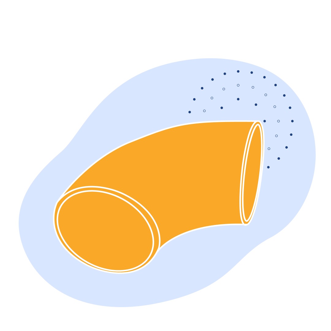 Титановый отвод 90° 76.1х2.5 мм ВТ1-0 ГОСТ 17375-2001