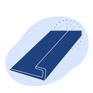 Алюминиевый профиль L-образный 40x3.5x3.5 мм АМцС ГОСТ 13737-90