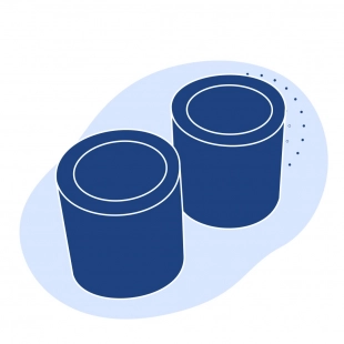 Капролоновая втулка 320х1030 мм кремовая PA 6