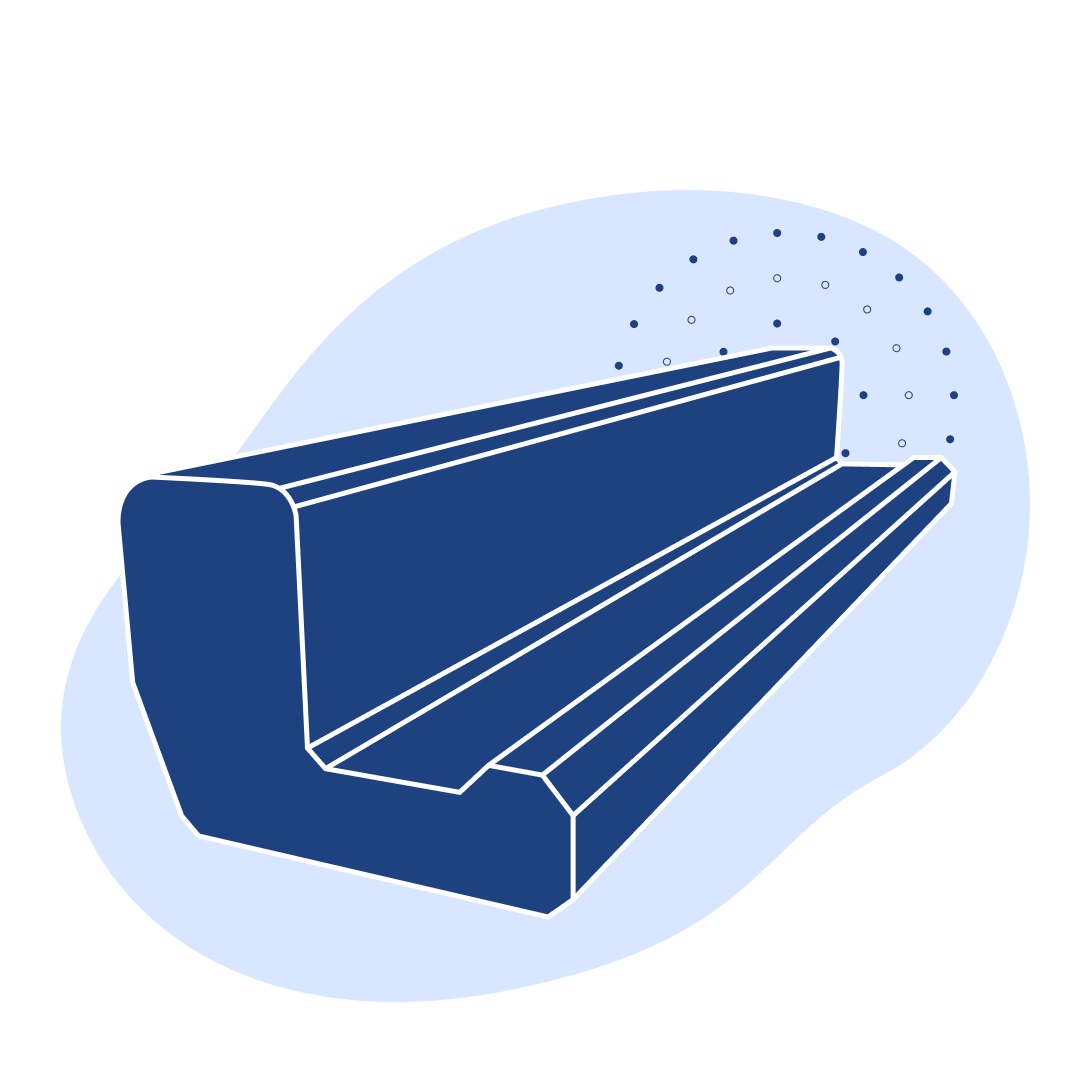 Контррельсовый уголок СП 850