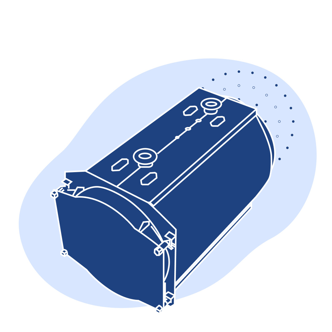 Котлоагрегат паровой КГВ-0.25/3-М 1980x1410x1810 мм